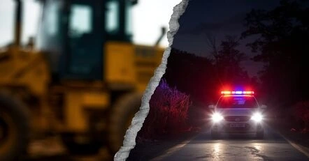 विकासनगर देहरादून में भाजपा नेता विनोद कश्यप की हत्या और पुलिस बुलडोजर एक्शन की प्रतीकात्मक न्यूज़ इमेज।